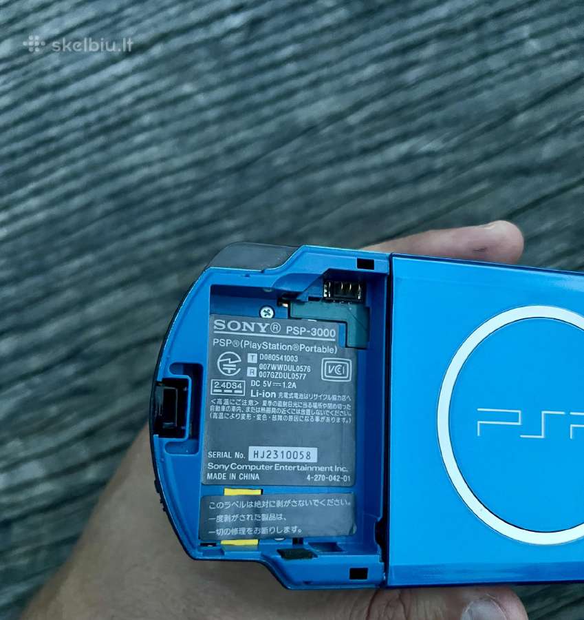 Playstation Portable PSP 3000 - nuotraukos Nr. 10