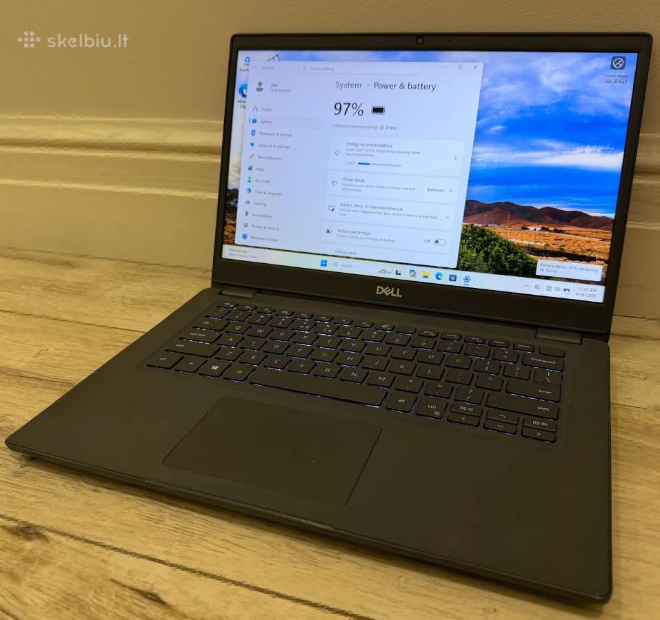 Dell Latitude 3410 i5-10310u/16ram/256/14fhd/w11p - nuotraukos Nr. 5