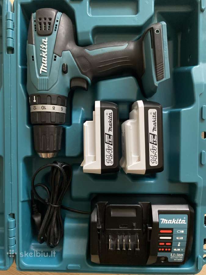 Makita akumuliatorinio suktuko komplektas - nuotraukos Nr. 2