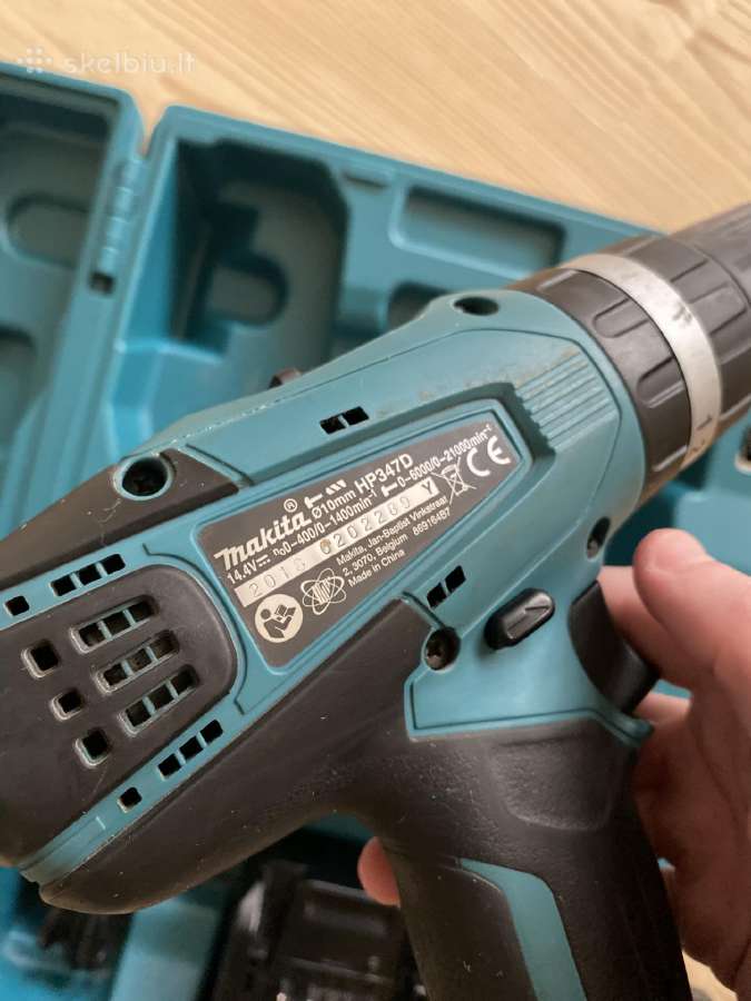 Makita akumuliatorinio suktuko komplektas - nuotraukos Nr. 3