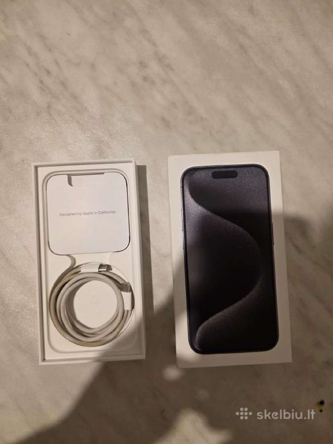 Idealus iPhone 15 Pro 128gb - nuotraukos Nr. 9