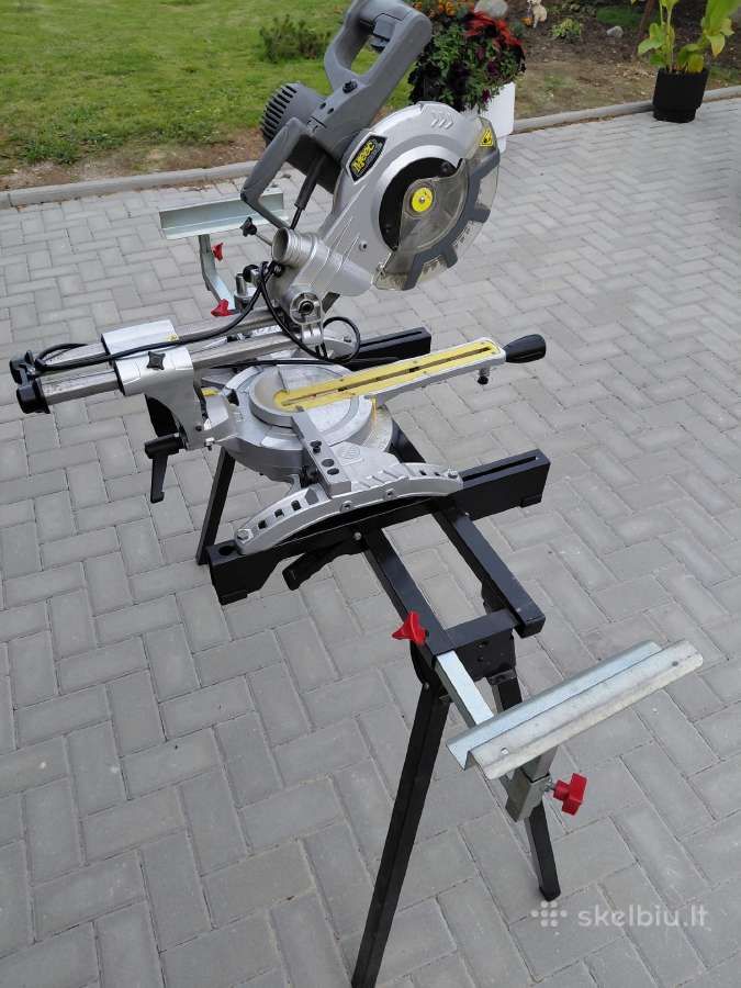 Skersinio pjovimo pjūklas Meec Tools 1800w - nuotraukos Nr. 2