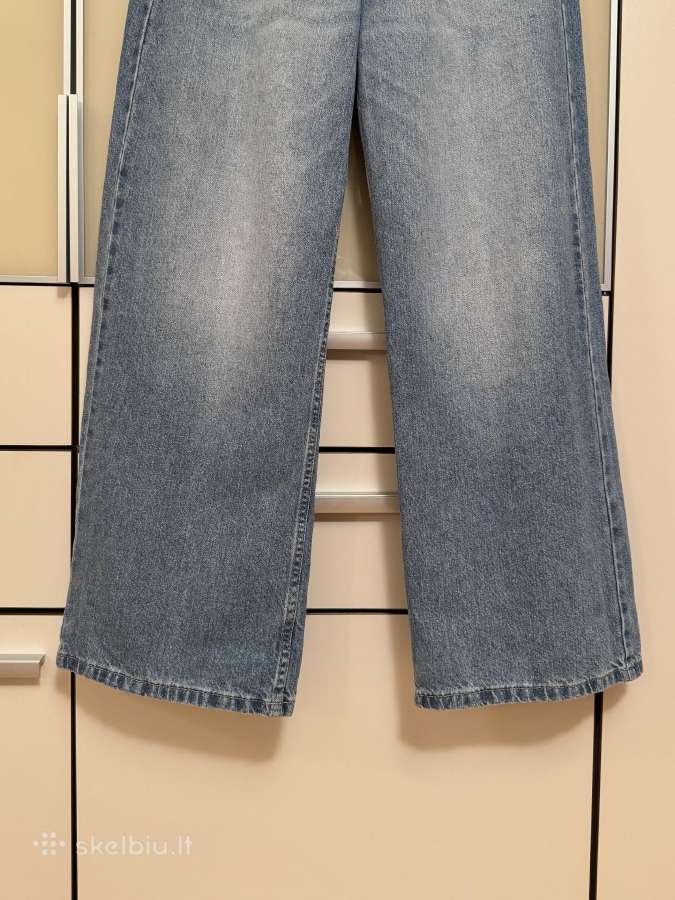 Bershka džinsai susiaustu juosmeniu - nuotraukos Nr. 3