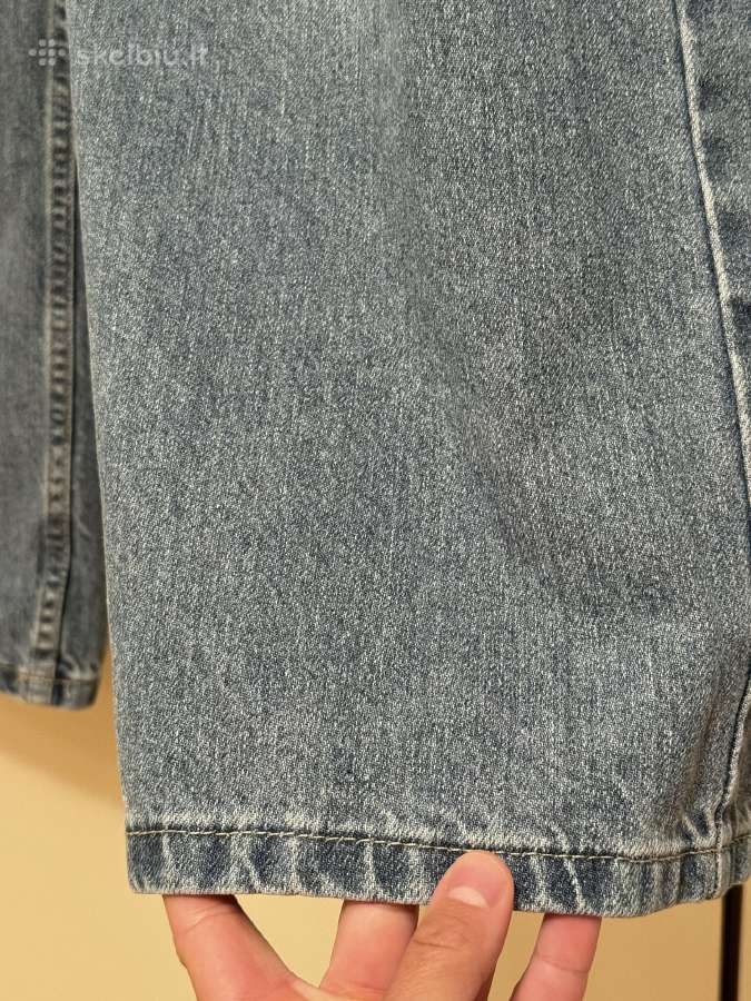 Bershka džinsai susiaustu juosmeniu - nuotraukos Nr. 5
