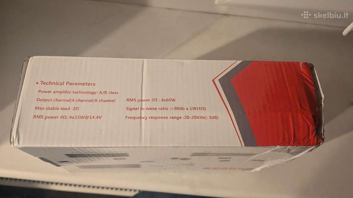 Android auto multimedijos garso stiprintuvas - nuotraukos Nr. 6