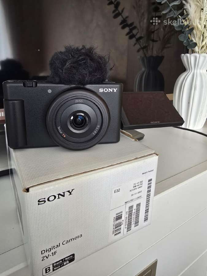 Sony Zv-1f vlog kamera - nuotraukos Nr. 4