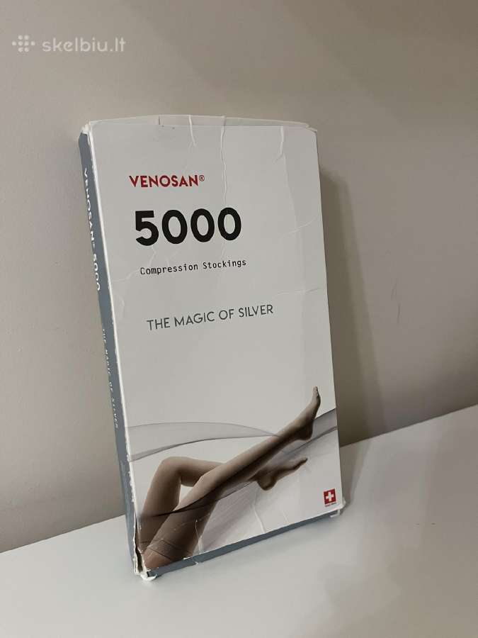 Naujos Venosan 5000 kompresinės kojinės, M dydis - nuotraukos Nr. 2