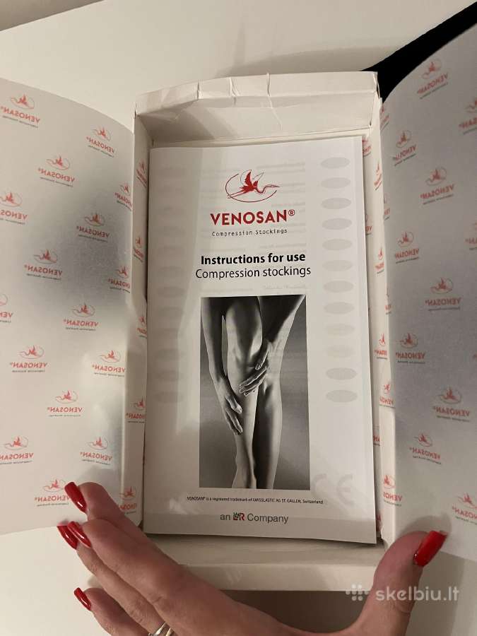 Naujos Venosan 5000 kompresinės kojinės, M dydis - nuotraukos Nr. 6