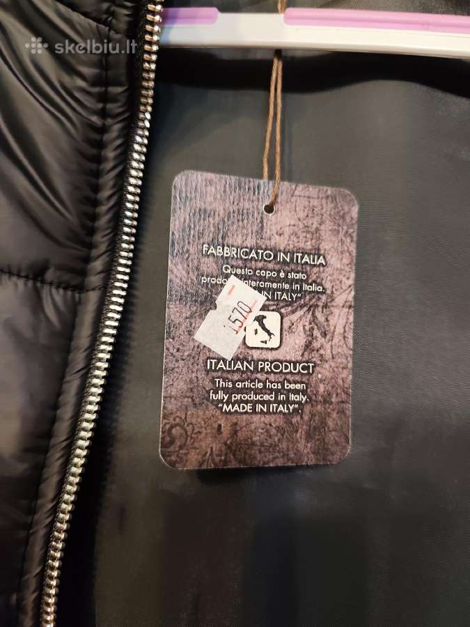 Nauja stilinga trumpa pūsta liemenė Made in Italy - nuotraukos Nr. 6