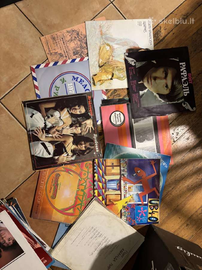 Vinilinės plokštelės iš sovieniu laikų - nuotraukos Nr. 4