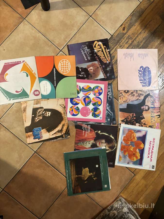 Vinilinės plokštelės iš sovieniu laikų - nuotraukos Nr. 5
