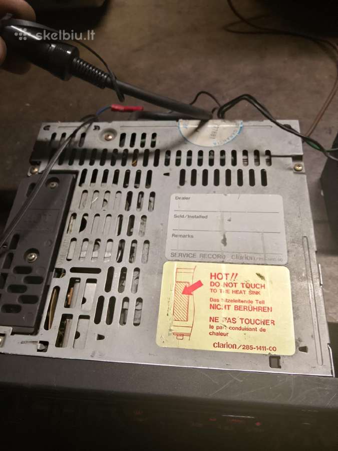 Clarion Crx111r,pioneer,blaupunk,panasonic, - nuotraukos Nr. 3