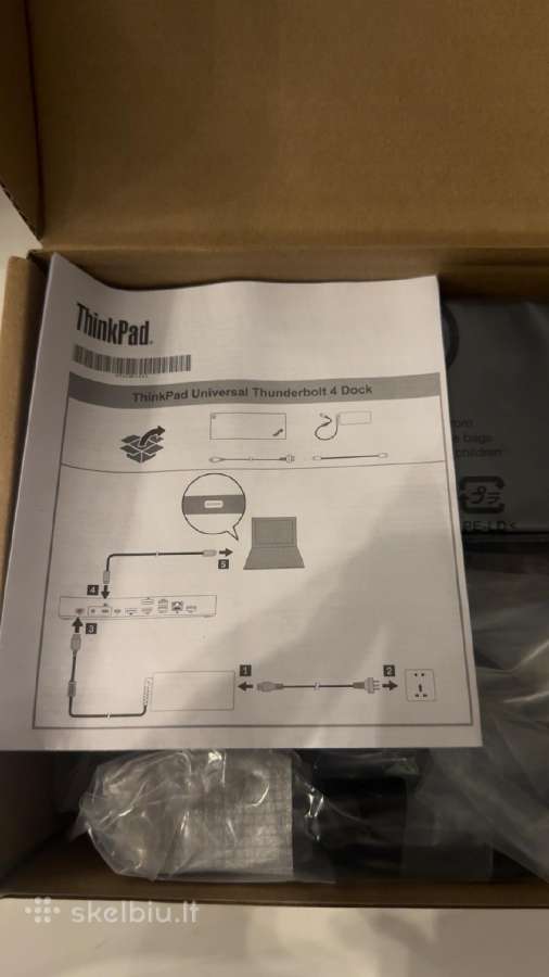 Lenovo Thinkpad Thunderbolt 4 Workstation - nuotraukos Nr. 2