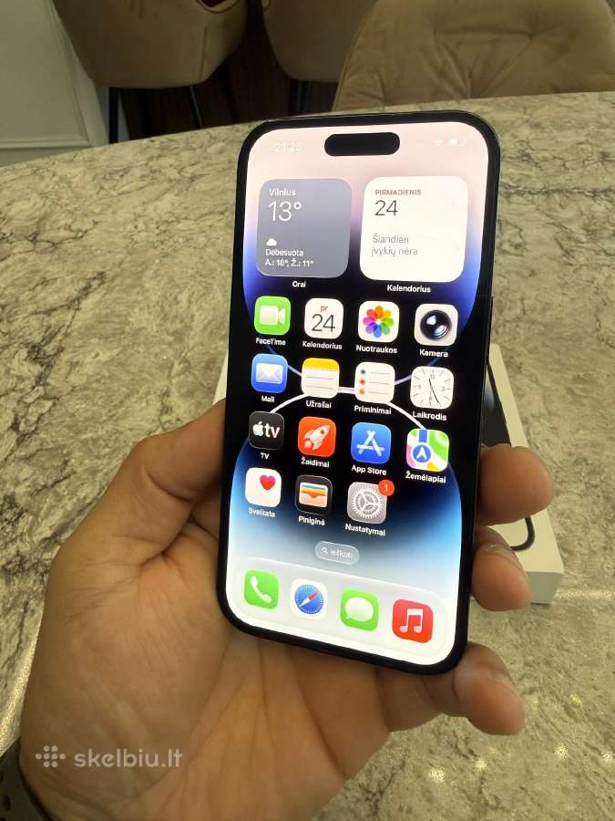iPhone 14 pro, 128gb 100% - nuotraukos Nr. 2