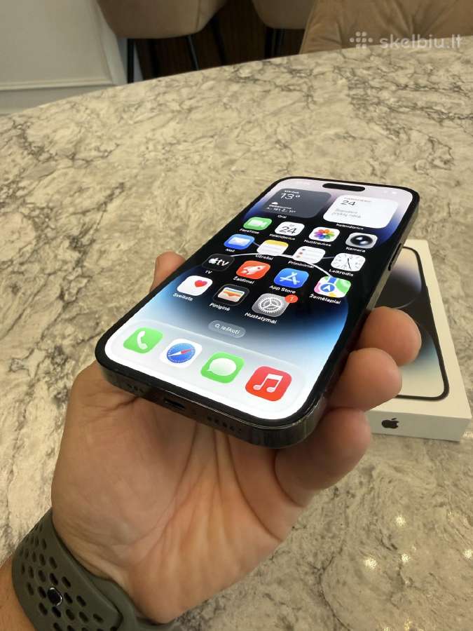 iPhone 14 pro, 128gb 100% - nuotraukos Nr. 3