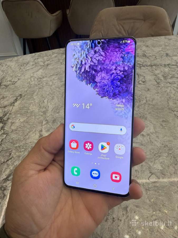 Samsung s20 plus 5G, 12/512gb - nuotraukos Nr. 2