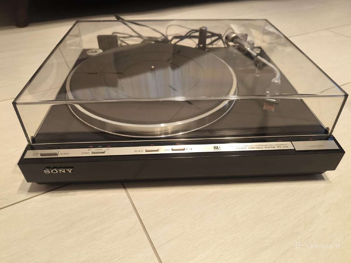 Sony Ps-x55 plokštelių grotuvas - nuotraukos Nr. 3