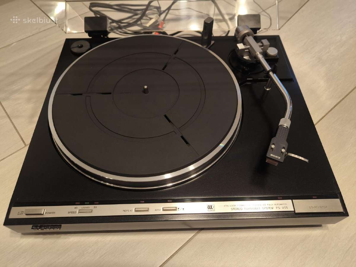 Sony Ps-x55 plokštelių grotuvas - nuotraukos Nr. 6