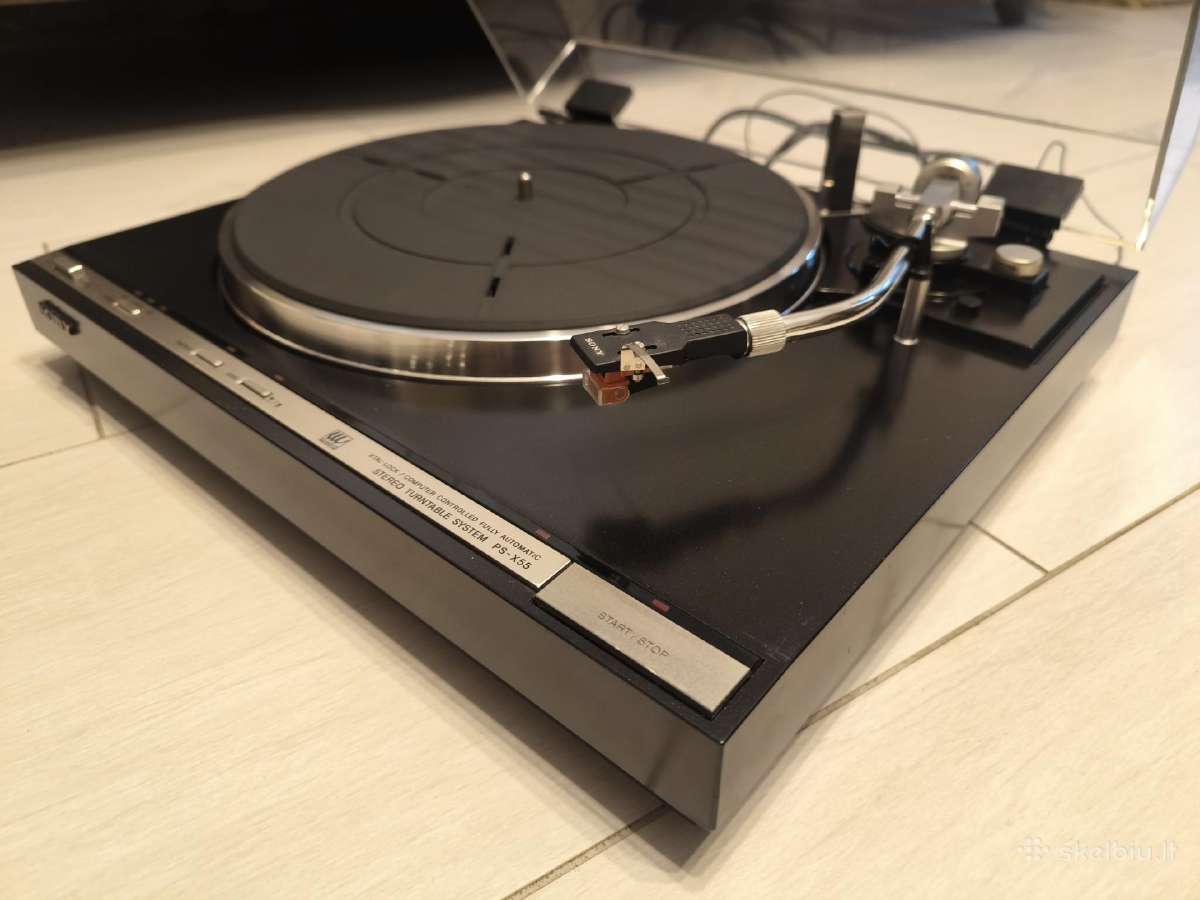 Sony Ps-x55 plokštelių grotuvas - nuotraukos Nr. 7