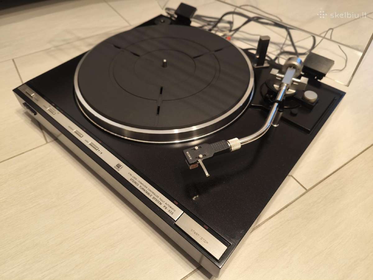 Sony Ps-x55 plokštelių grotuvas - nuotraukos Nr. 8