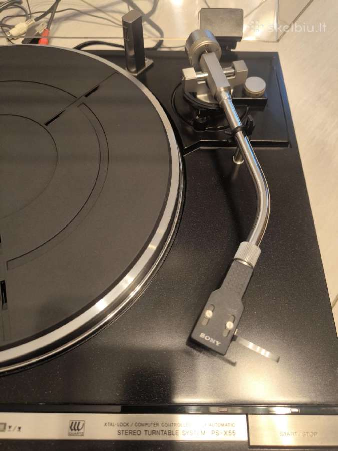 Sony Ps-x55 plokštelių grotuvas - nuotraukos Nr. 12