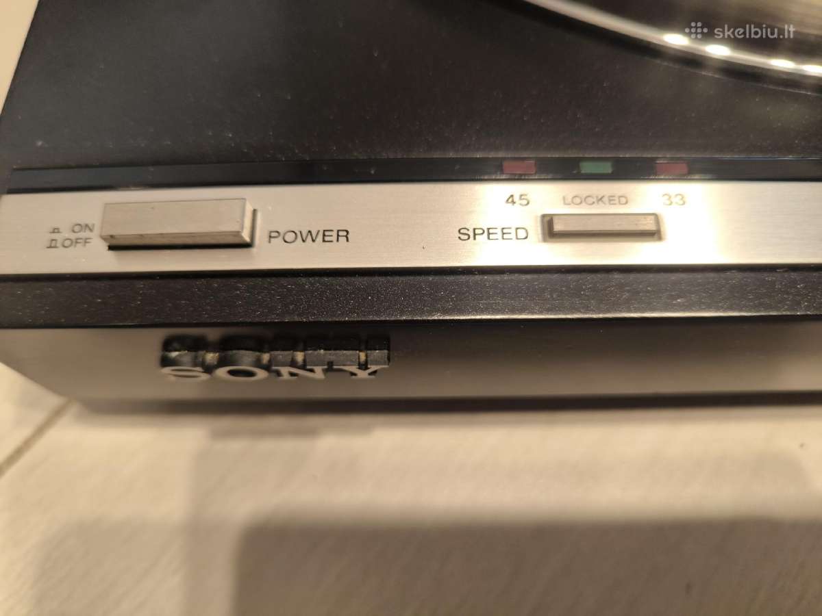 Sony Ps-x55 plokštelių grotuvas - nuotraukos Nr. 14