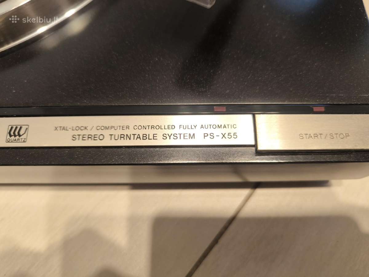 Sony Ps-x55 plokštelių grotuvas - nuotraukos Nr. 16