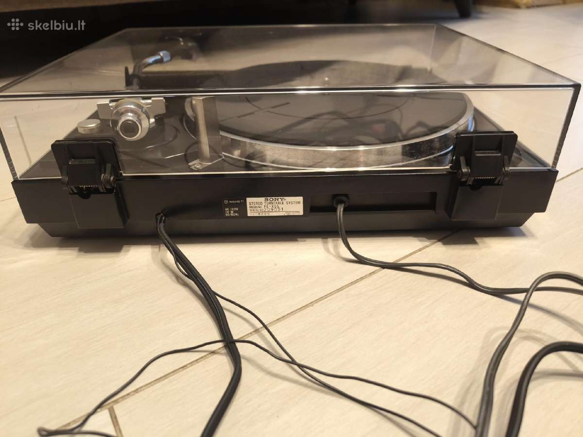 Sony Ps-x55 plokštelių grotuvas - nuotraukos Nr. 18