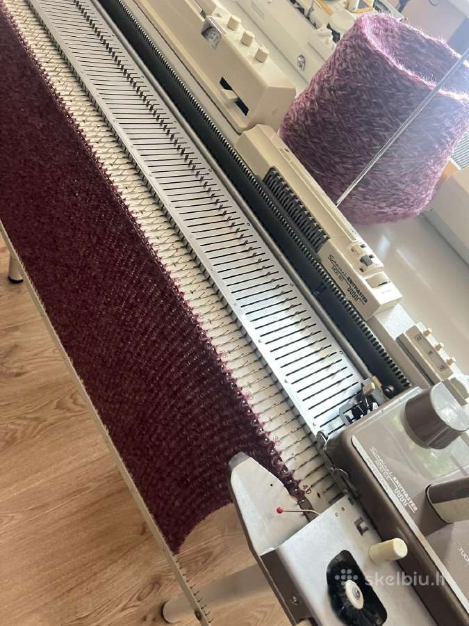 Knitmaster (silver reed) Sk155 mezgimo mašina - nuotraukos Nr. 2