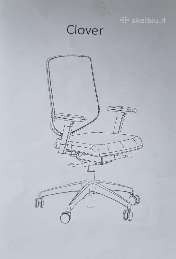 Ergonominė biuro kėdė A klasės - nuotraukos Nr. 8