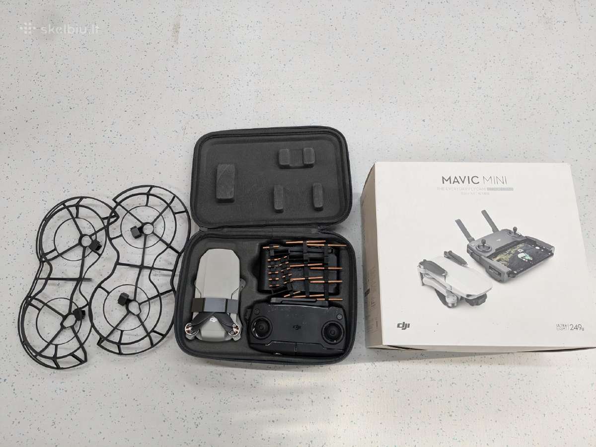 Dji Mavic mini fly more combo dronas + Priedai 4km - nuotraukos Nr. 7