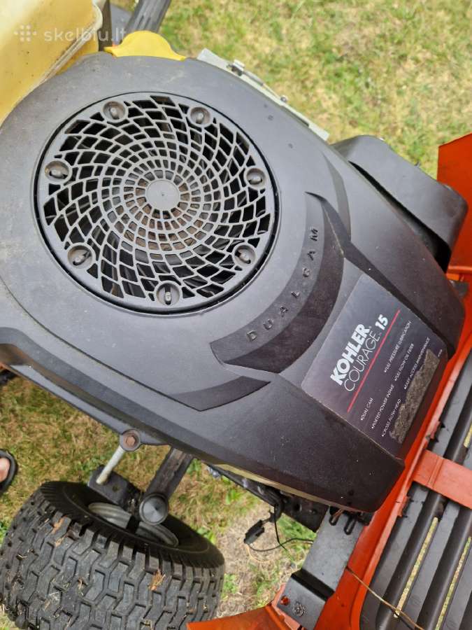 Sodo traktoriukas Husqvarna 15arkliu - nuotraukos Nr. 5