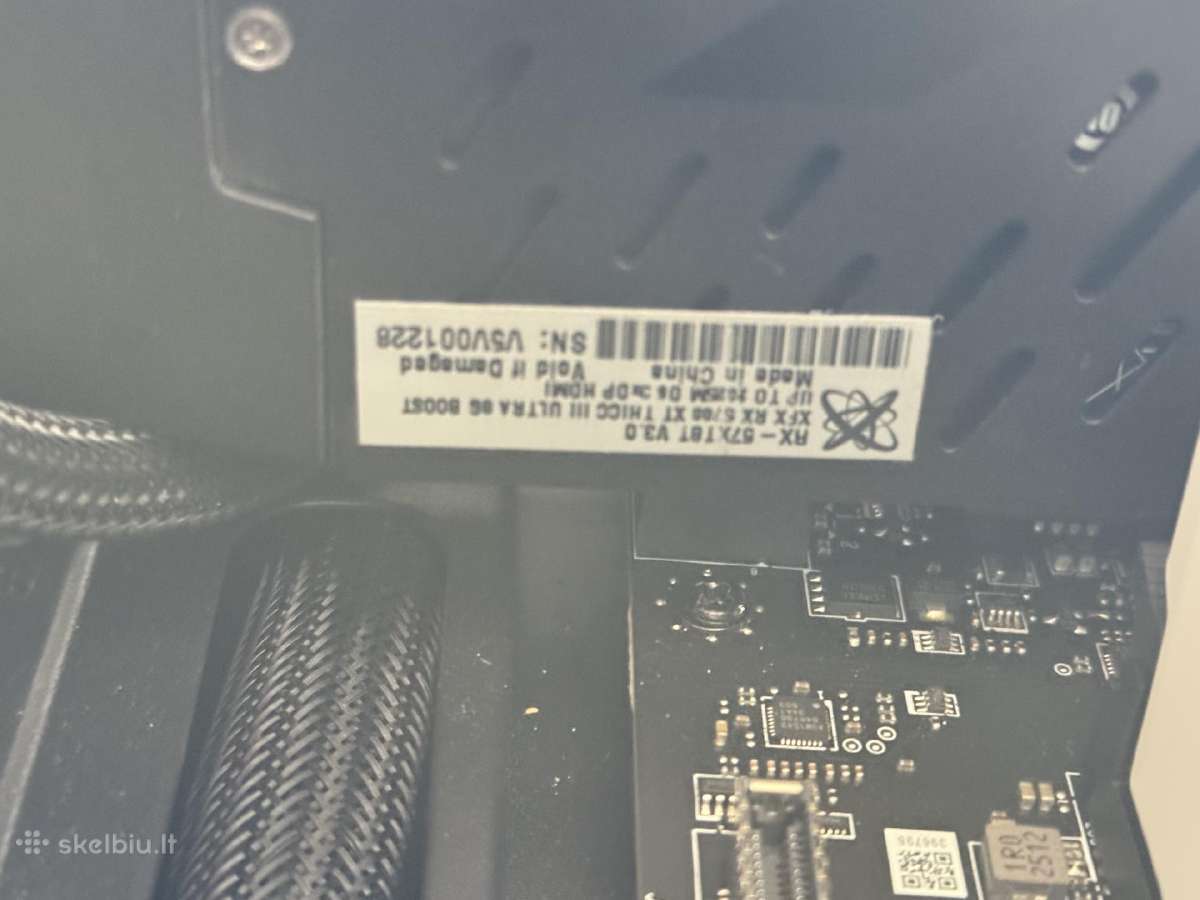 Amd Radeon Rx5700xt 8gb (Thicc III Ultra) Gpu - nuotraukos Nr. 2