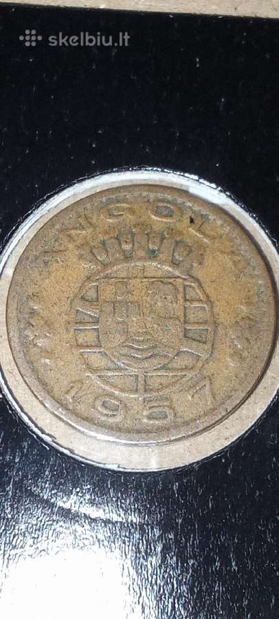 Angola 50 centavų 1957 - nuotraukos Nr. 2