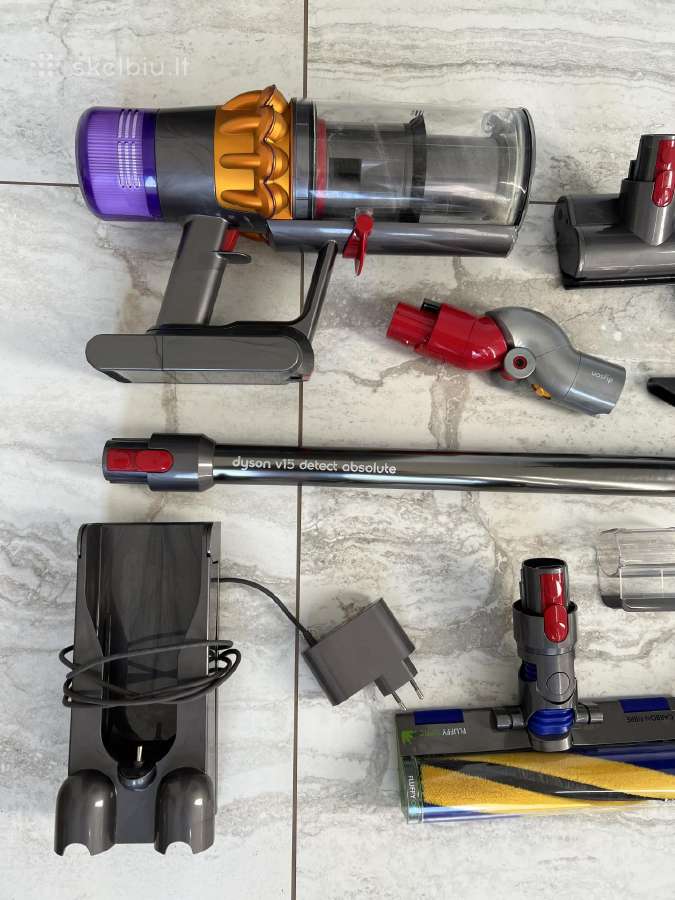 Dyson V15 Detect Absolute belaidis dulkių siurblys - nuotraukos Nr. 2