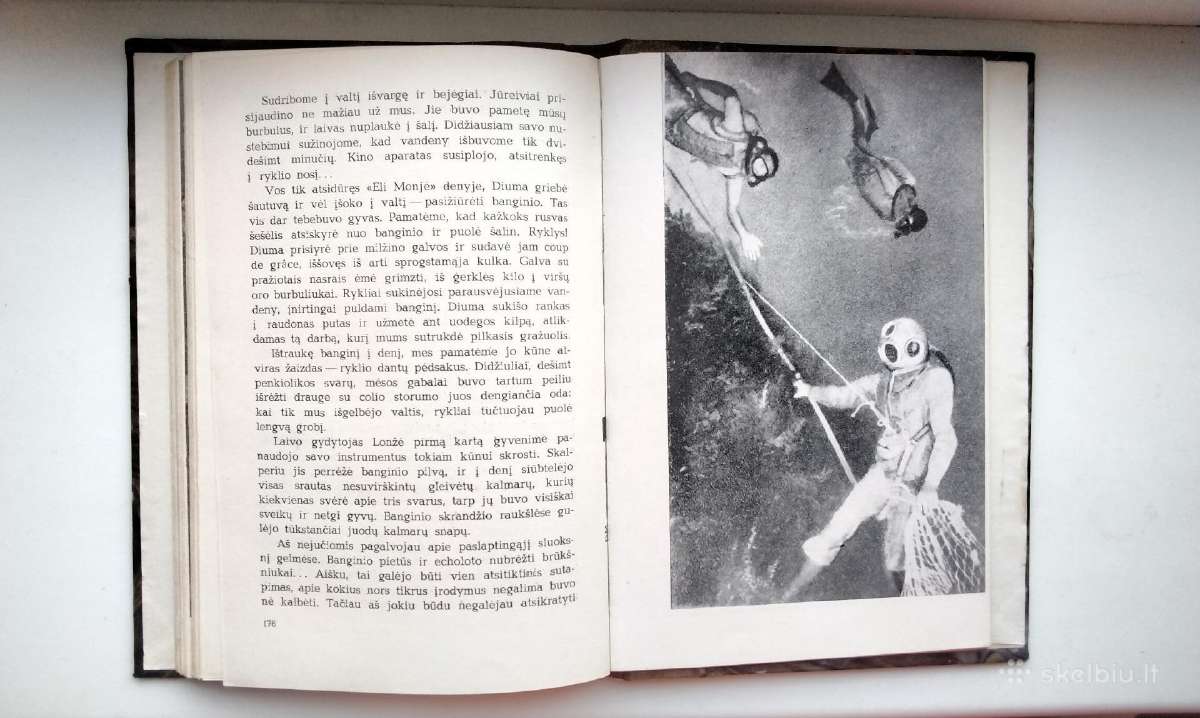 Kusto, Diuma. Tylos pasaulyje. 1958 m. leid - nuotraukos Nr. 10