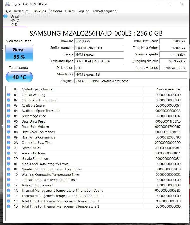 Lenovo Ideapad L34015irh Gaming - nuotraukos Nr. 5