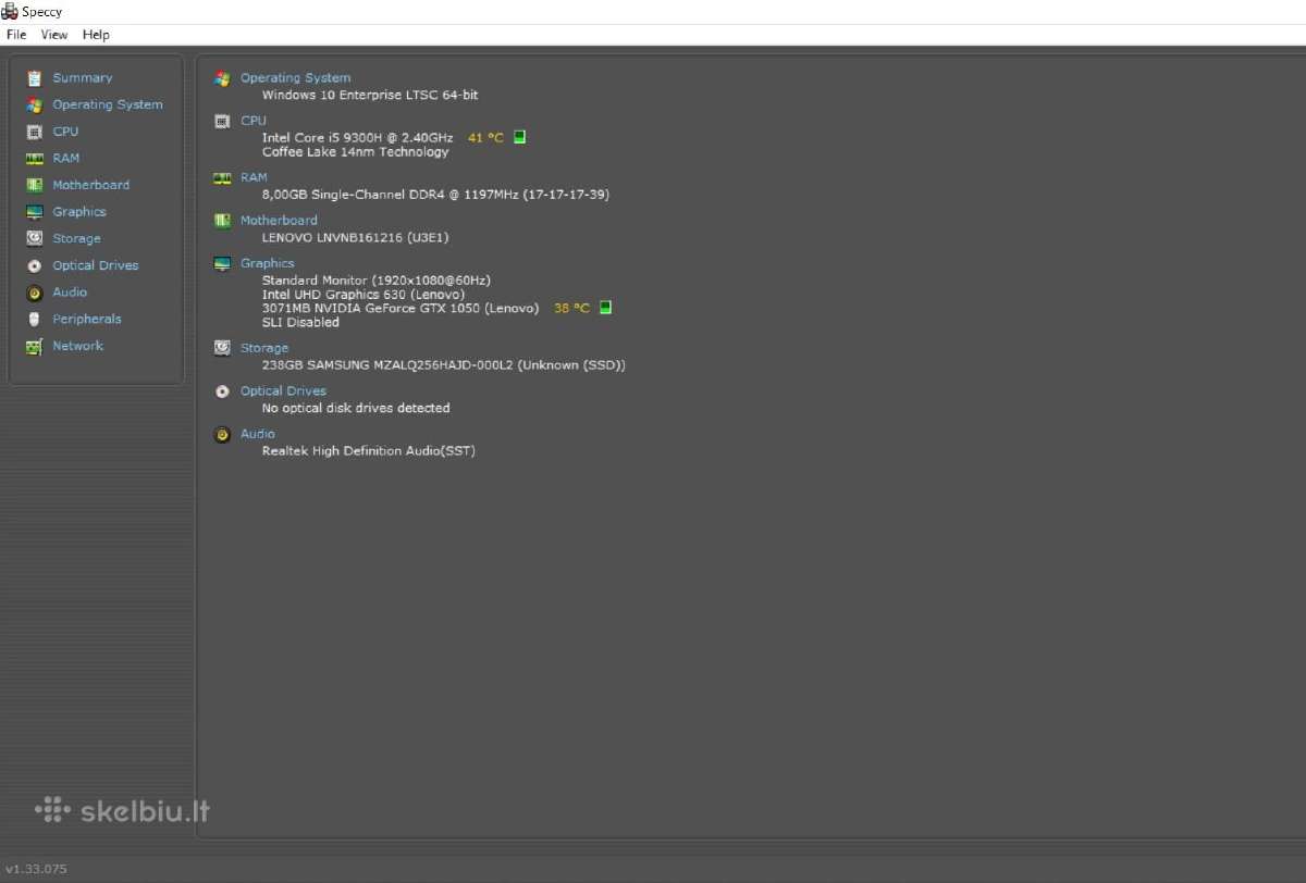 Lenovo Ideapad L34015irh Gaming - nuotraukos Nr. 4