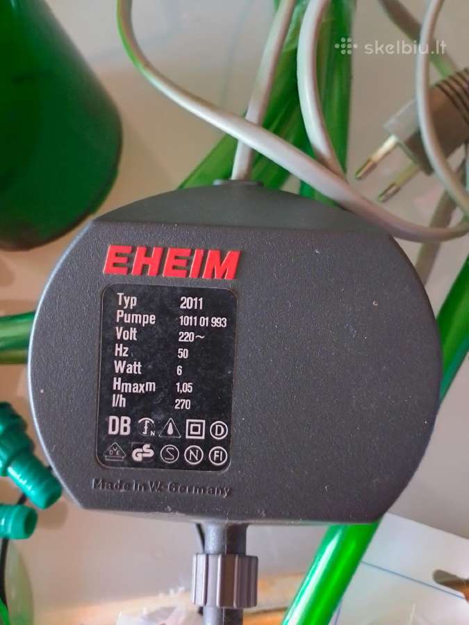 Eheim 2028,2275,2271,2011 Biologiniai Filtrai - nuotraukos Nr. 17
