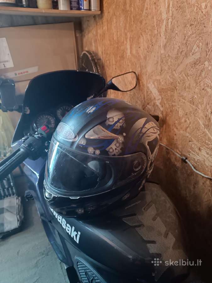 Motociklininko šalmas - nuotraukos Nr. 7