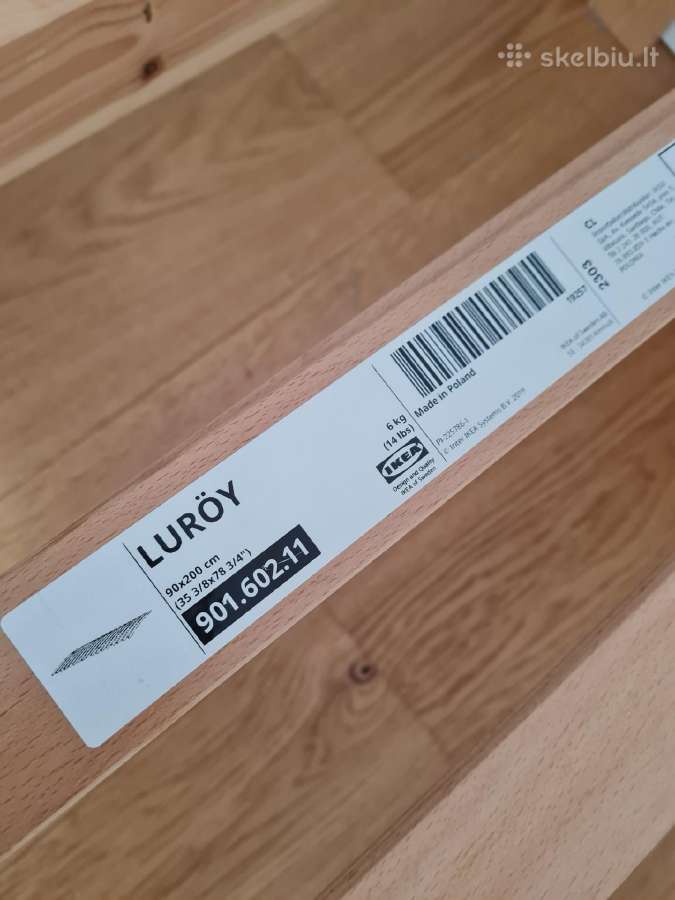 Viengulė lova Ikea - nuotraukos Nr. 4
