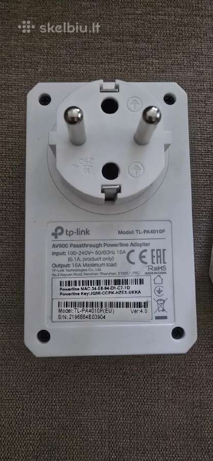 Tp-link adapteris - nuotraukos Nr. 2