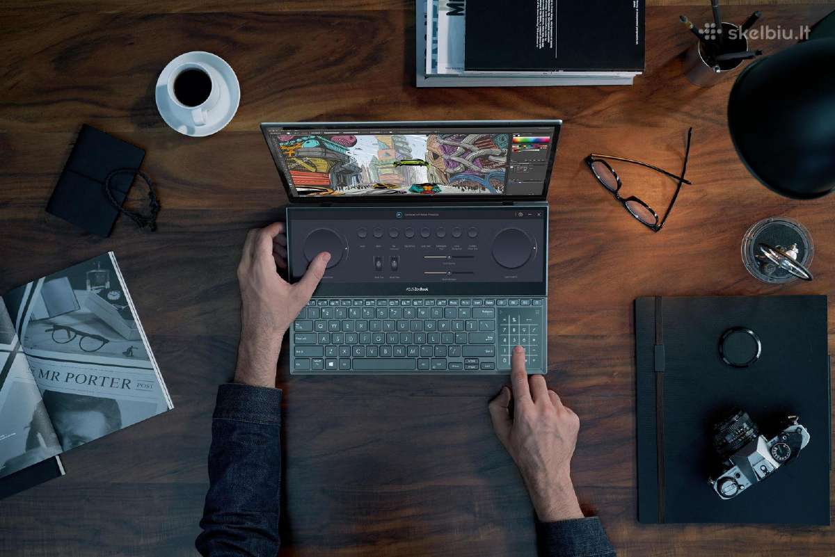 Asus Zenbook Pro Duo Ux582l su 2 Ekranas - nuotraukos Nr. 4