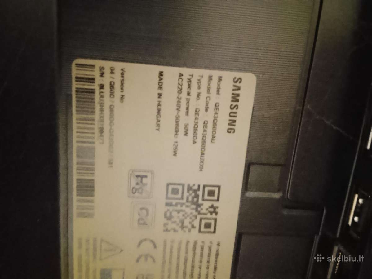 Samsung qled smart TV - nuotraukos Nr. 2