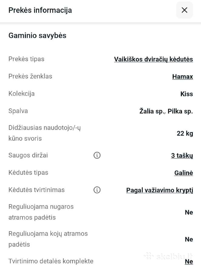 Kėdutė - nuotraukos Nr. 3