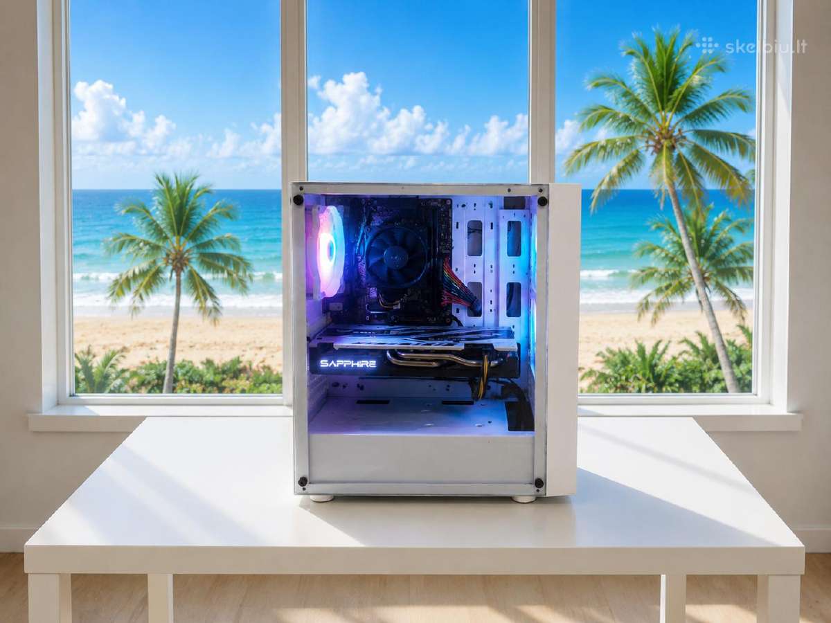 Žaidimų kompiuteris Xeon i7, Rx 580 - nuotraukos Nr. 3