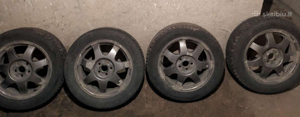 Toyota Prius ratlankiai R16 su žieminėm padangom - nuotraukos Nr. 8