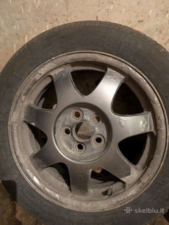 Toyota Prius ratlankiai R16 su žieminėm padangom - nuotraukos Nr. 12