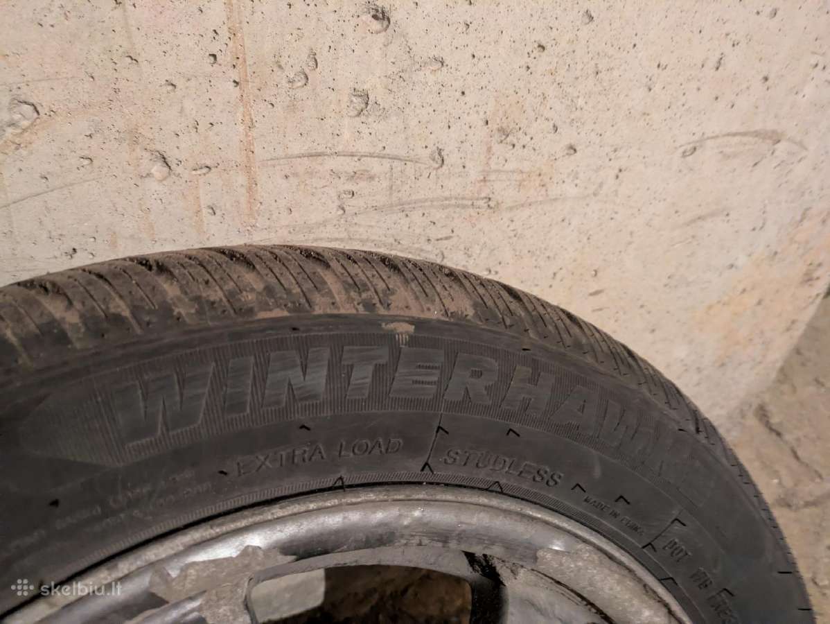 Toyota Prius ratlankiai R16 su žieminėm padangom - nuotraukos Nr. 15