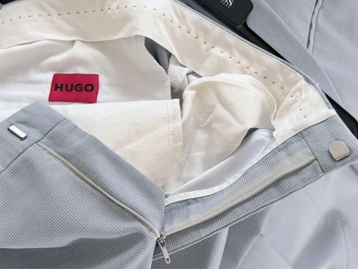 Šviesiai mėlynas Hugo (Hugo Boss) kostiumas - nuotraukos Nr. 15